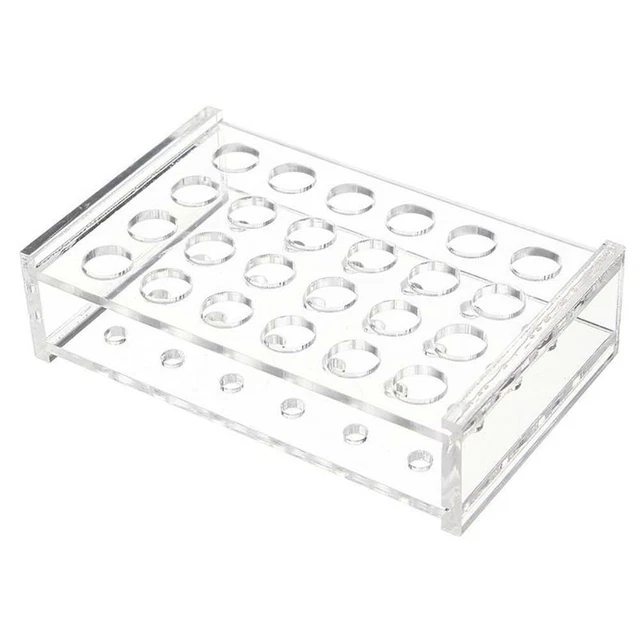 For Testing Tubes 24 Holes Test Tube Rack Holder Storage New 2022 Lab Y2S1