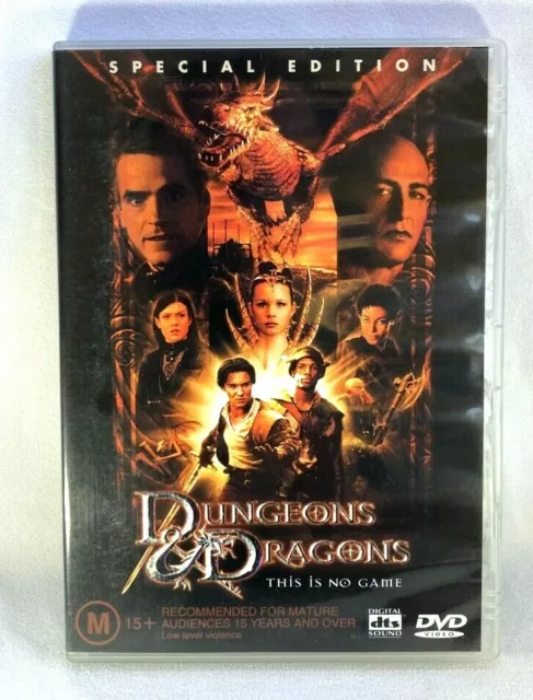 Dungeons and Dragons Region 4 DVD Free Postage