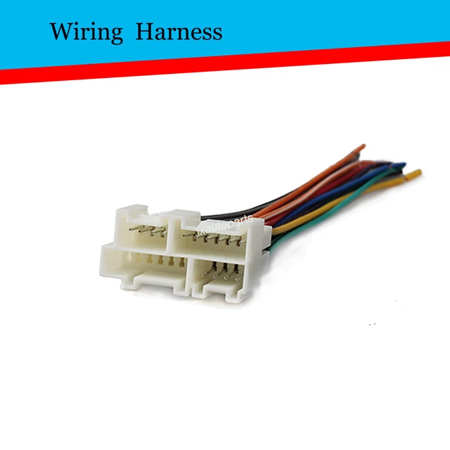 CAR STEREO WIRE Harness Aftermarket Radio Adapter Cable Receiver For