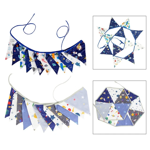 Talking Tables LUXE-BUNTING-PG Glitzer-Wimpelkette  Produktbild-Vorschau 2