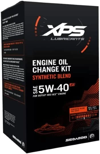 XPS Sea Doo 4T 5W-40 Synthetic Blend Oil Change Kit For Engines Of 1500 Cc Or More main image 1
