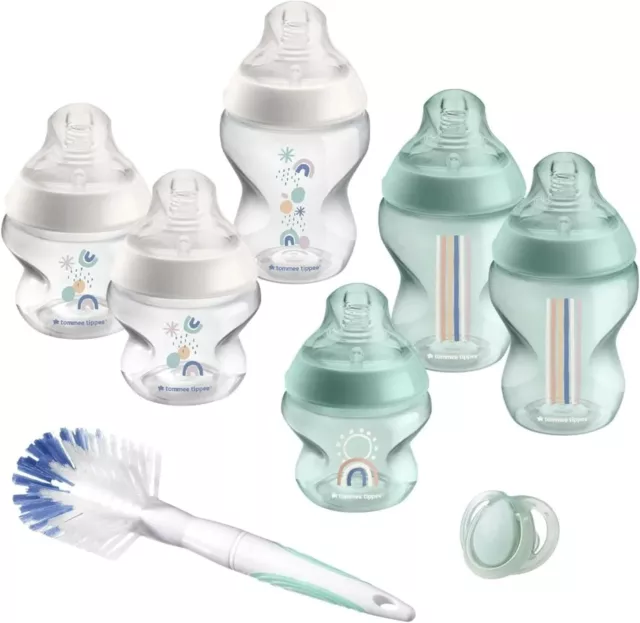 Tommee Tippee Baby Bottles Natural Start Anti-Colic 0m+ PACK OF 6 HSEATIC NO.6