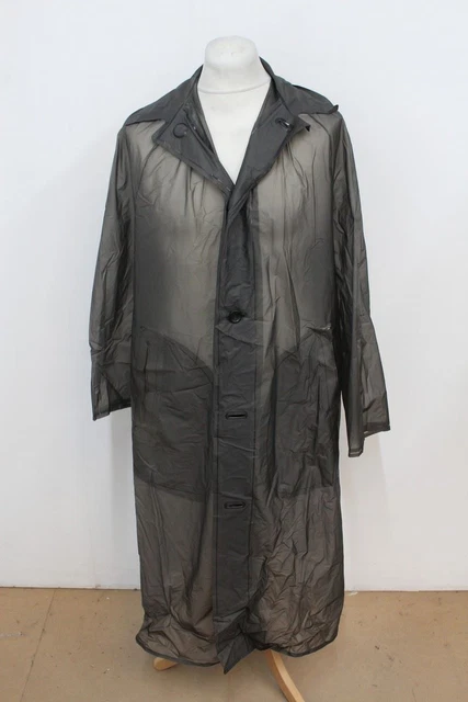 Pvc Raincoat Rubber Raincoats On PAKAMAC VINTAGE GREY Men's PVC