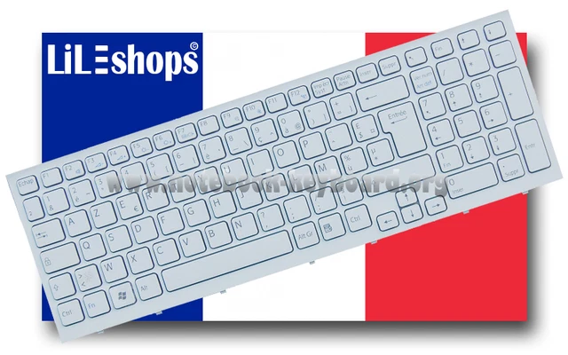 Clavier AZERTY Français ORIGINAL Pour SONY VAIO VPCSE1*** - Neuf, Réf. CL-415-SEAZN