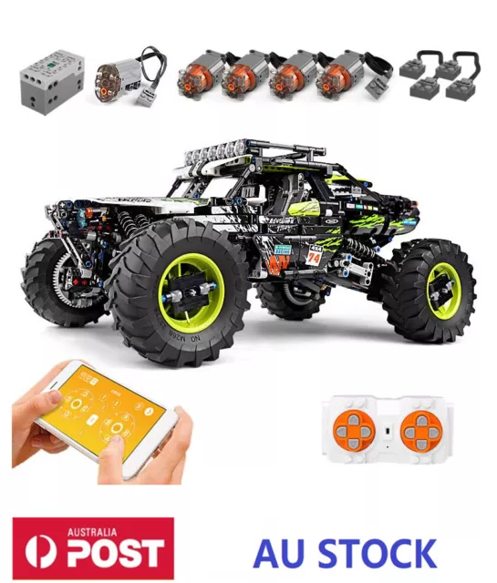 MOULD KING 18002 4WD RC Buggy Terrain Off-Road Climbing Truck Building Block Toy