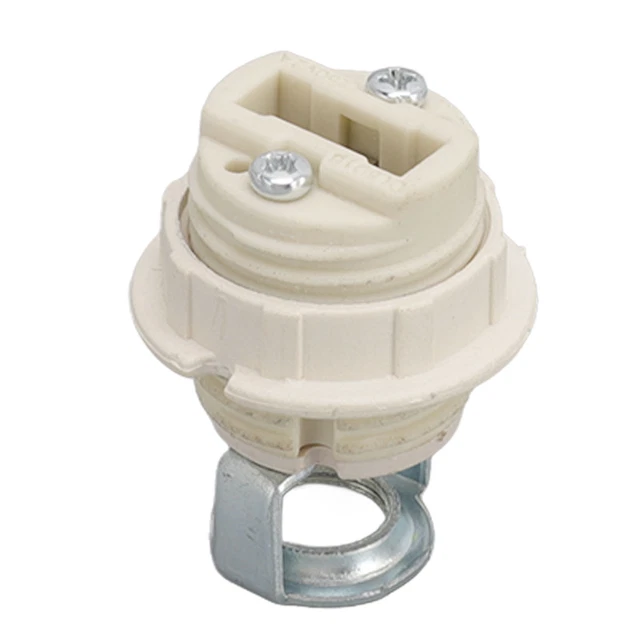 G9 Portalampada in ceramica G9 Base lampadina Portaluce con lega di zinco M10 BG