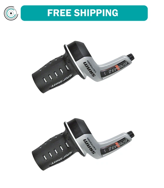 SRAM Centera 8 x 3 Speed Twist Shifter Set