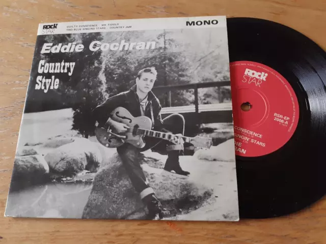 Eddie Cochran. Original British 4track ep.