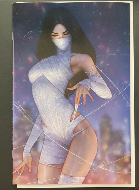 Silk #4 Jeehyung Lee Virgin Variant Webbed Costume Virgin Variant Marvel 2022