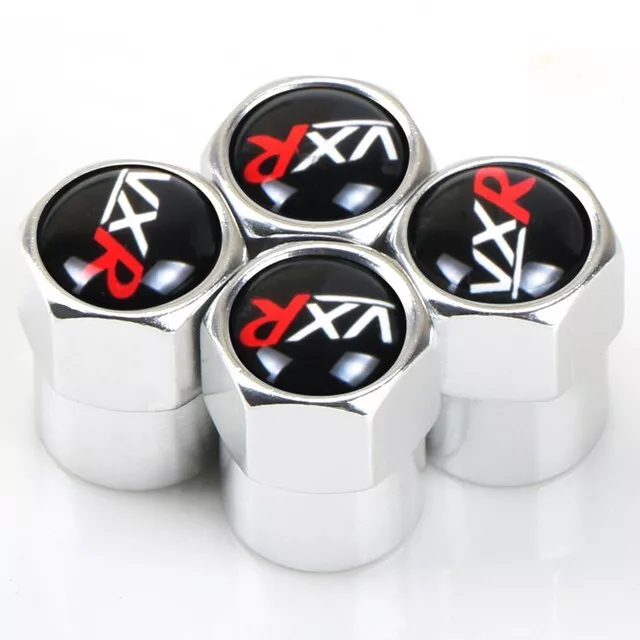 Vauxhall Vxr Meta Valve Caps Tyre Wheel Dust Caps X4 Corsa Astra Insignia Zafira