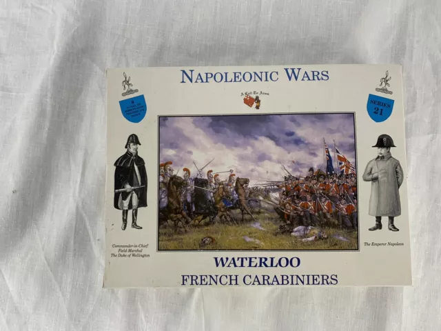 A Call To Arms Napoleonic Wars 1:32 Figures Waterloo French Carabiners Series 21