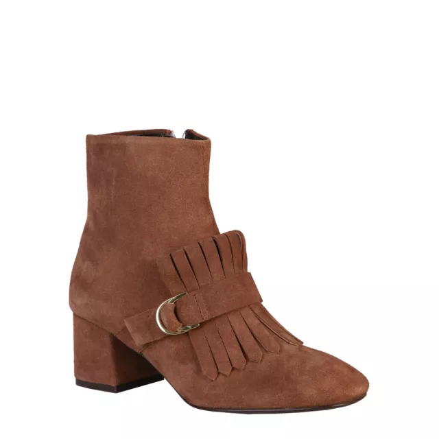 Fontana 2.0 Créateur Italien Cuir Daim Bottines Eur 38 UK 5 US 7