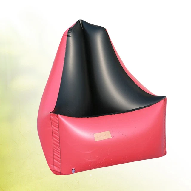 Sofá inflable interior o exterior chaiselongue interior rojo