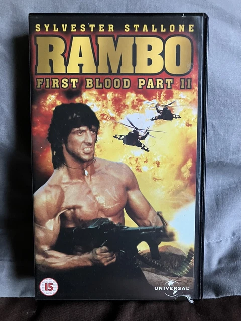 RAMBO - FIRST Blood - Part II (VHS/SUR, 2001) £9.30 - PicClick UK