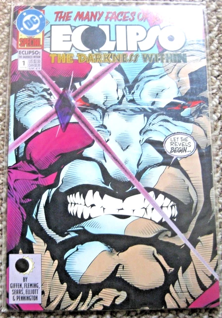 Eclipso: The Darkness Within #1 & 2 - Bart Sears! Justice League Dark!