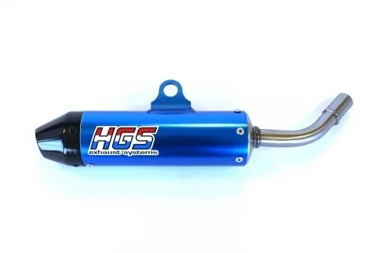 HGS Blau Carbon Kappe Schalldämpfer Auspufftopf KTM SX65 SX 65 Für Die Neu 2024