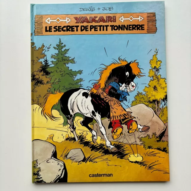 BD Yakari : le secret de Petit Tonnerre - Casterman - 1988