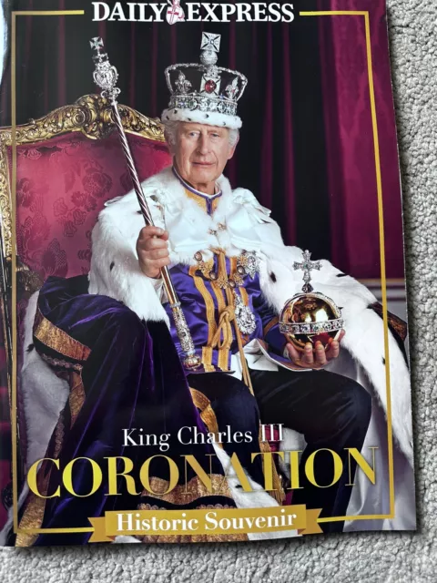 Daily Express Magazine Souvenir Special Coronation King Charles III May 2023