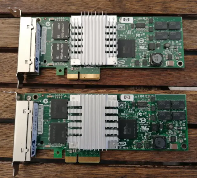 HP Invent HSTNS-BN26 NC364T PCI-E 4-Port Gigabit Server Adapter