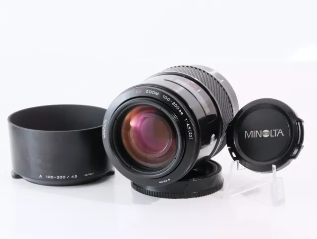 Sony/Minolta AF Zoom 100-200mm f/4.5 (22) Lens MINT for Sony Minolta A DSLR#1510
