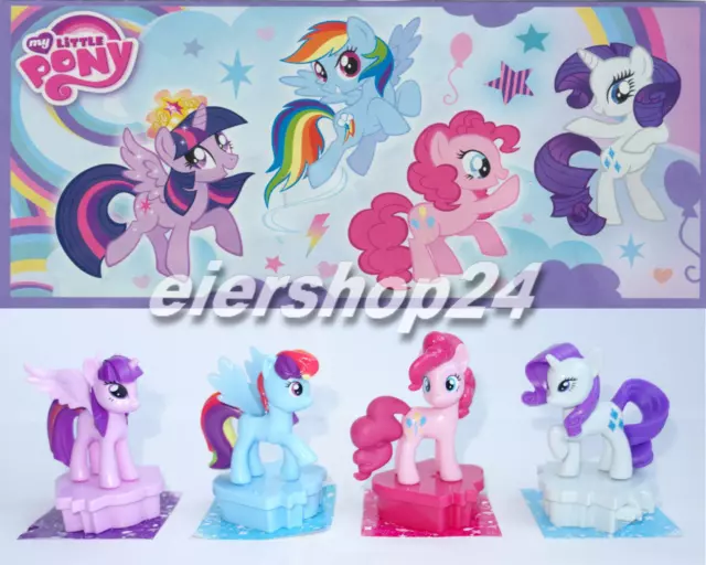 Kompletter Maxi Satz MY LITTLE PONY inkl. 4 BPZ Weihnachten 2015