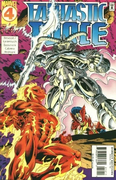 Fantastic Force #12 Marvel Comics October Oct 1995 (VFNM)