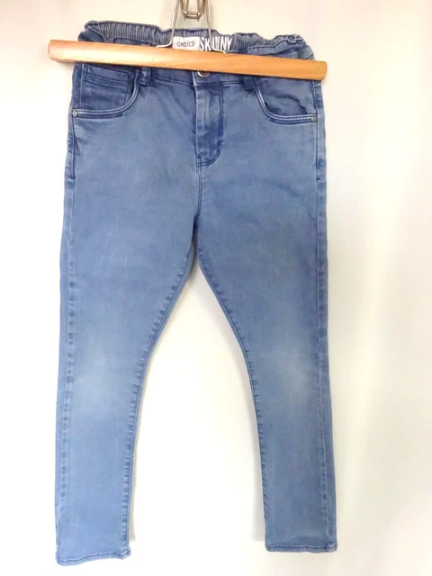 LOT De 9 JEANS Garçon Taille 10 Ans - KIABI, Portés 1 Fois, Taille Réglable