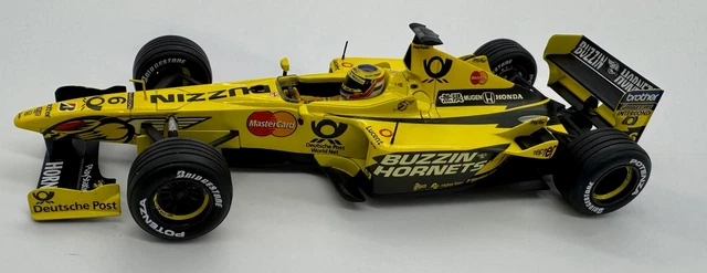 HOT WHEELS RACING 1:18 F1 Buzzin Hornets Indy Car Yellow