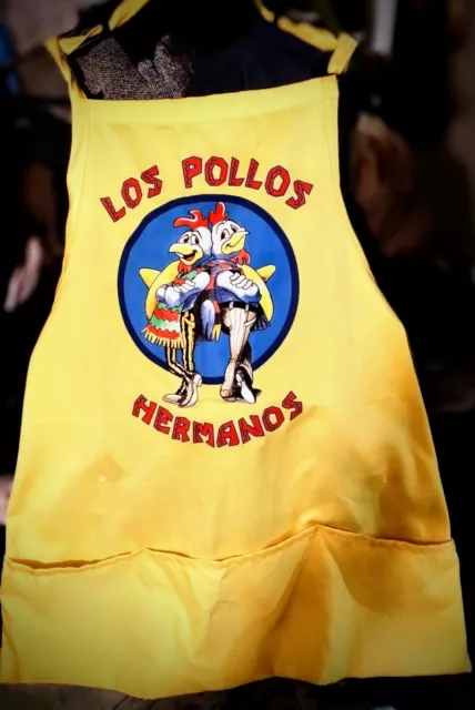 Los Pollos Hermanos Collectable Breaking Bad Yellow Apron From Loot Crate 2015