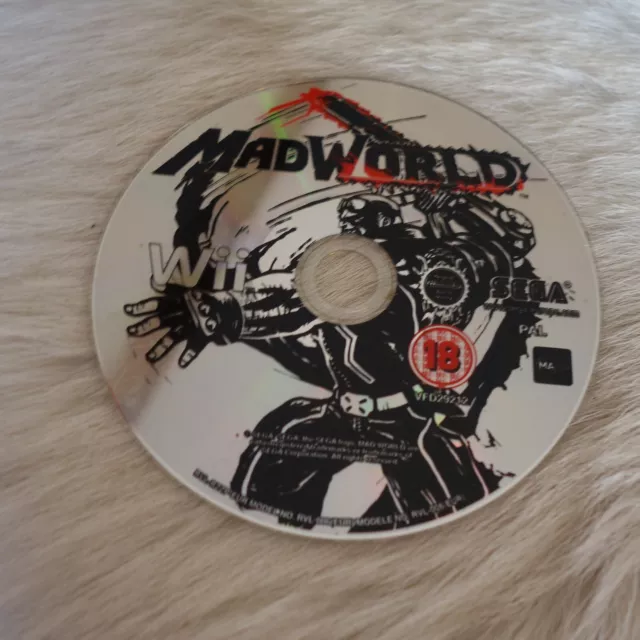 MADWORLD WII GAME Hack and Slash Game SEGA Game Shigenori Nishikawa R Rated  Game $22.22 - PicClick AU