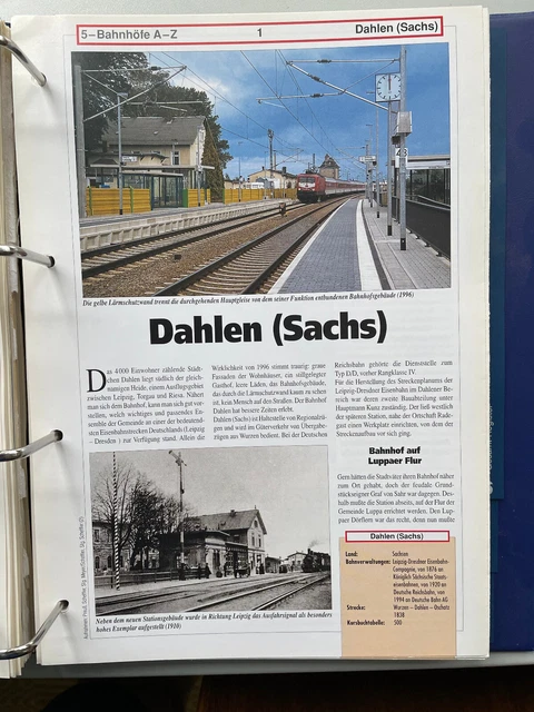 Dahlen (Sachsen) aus Das große Archiv der Bahnhöfe