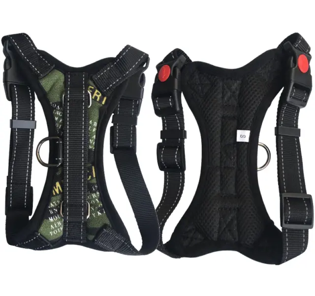 No Pull Dog Pet Harness Adjustable Control Vest Dogs Reflective XS S M Large XXL