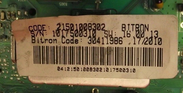 Waschmaschine HOTPOINT WML560G UK R PCB Hauptsteuermodul 2