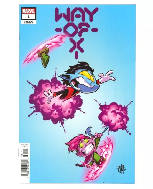 Marvel Comics X-Men WAY OF X #1 SKOTTIE YOUNG Variant Cover