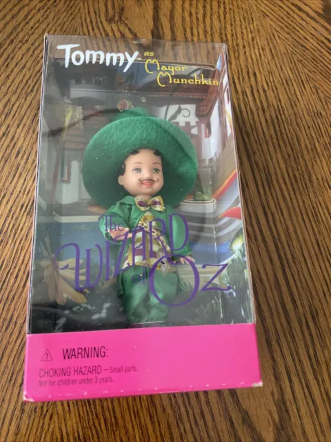 Mattel Barbie Doll Tommy as Mayor Munchkin in The Wizard of Oz ￼1999 NIB