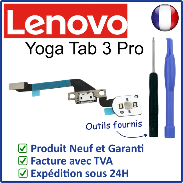 Nappe Interne Lenovo Yoga Tab 3 Pro - Connecteur USB Charge Et Bouton Power, Compatible Modèles YT3-X90F / YT3-X90L