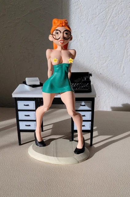 Nävis sur sa moto neige - sillage - buchet - motus creations - figurine