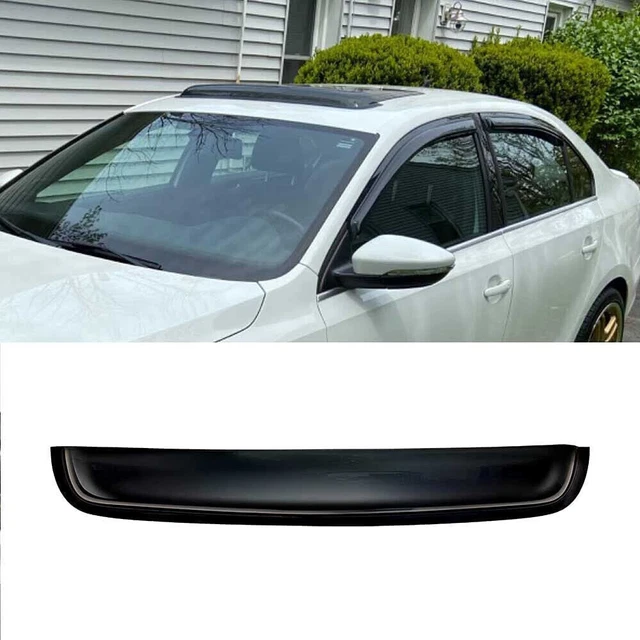 43" Reinforced Acrylic Sun Rain Snow Guard Wind Deflector Vent Sunroof Top Visor