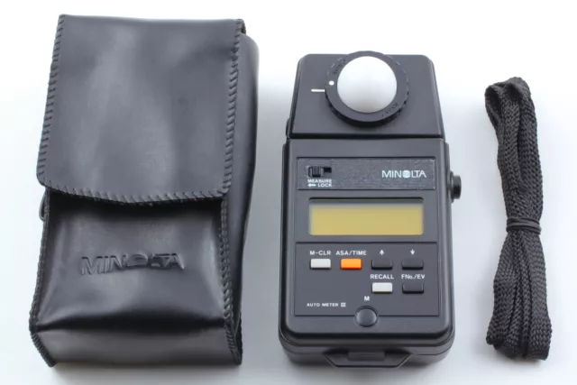 [Near MINT] Minolta Auto Meter III Exposure Light Meter From JAPAN