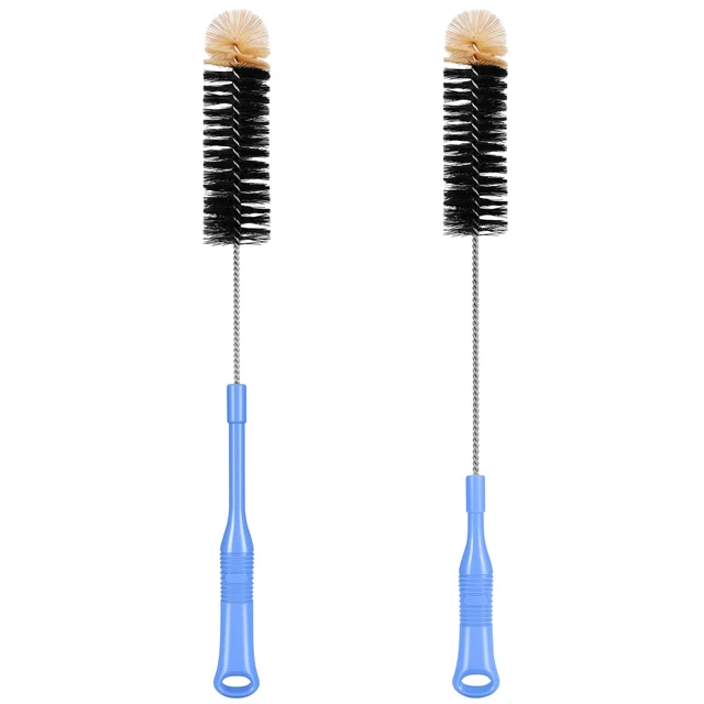 Bottle Cleaning Brush, 17 Inches Extra Long Handle Water Bottle Brush, Flexib...