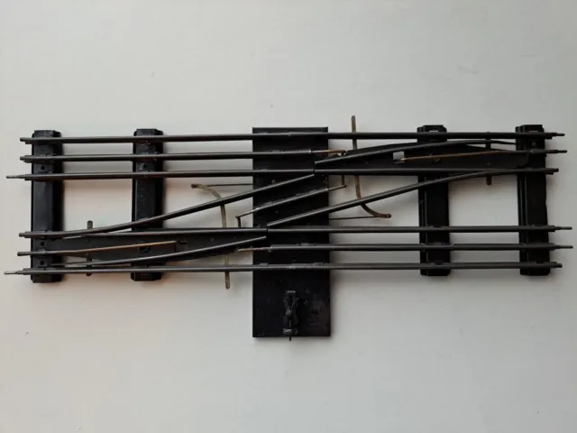 O Gauge HORNBY SERIES  Crossover Points - 3 Rail Electric Double Track