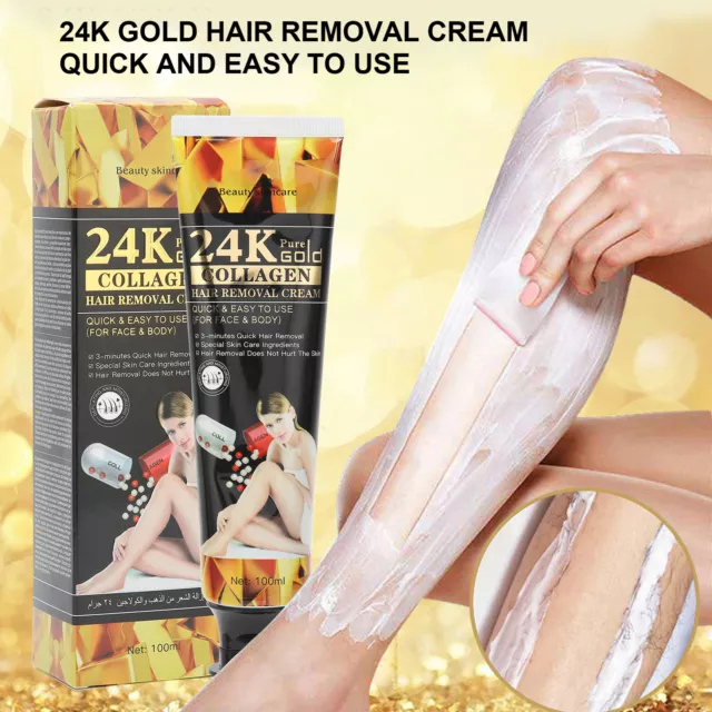 Disaar Hair Removal Cream Hair Reducing Painless Depilatory Cream For Armpit SPG