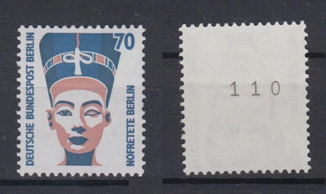 Berlin 814 A RM mit gerader Nummer SWK 70 Pf postfrisch