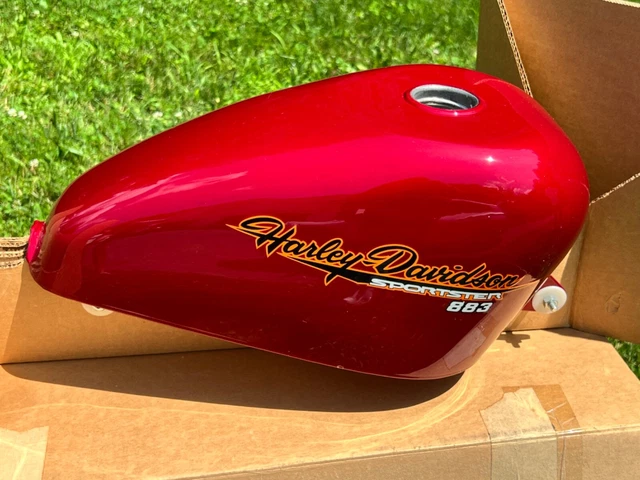 harley sportster 883 gas tank size