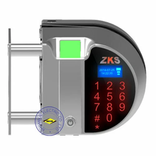 Foro aperto singola impronta digitale aperta + serratura porta vetro password per accesso