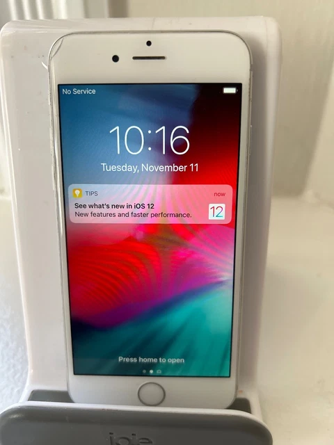 iPhone 6 Silver 16 GB その他 Apple iPhone 6 16GB Silver - Unlocked | Rare iOS 10 (10.2.1