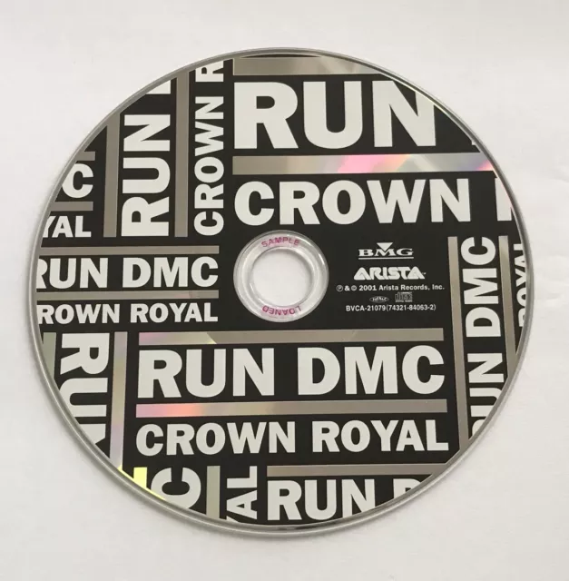 Run-DMC Crown Royal Japanese PROMO CD Album sehr selten 2001 Walk This Way 3