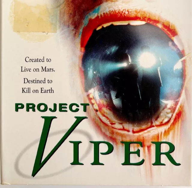 PROJECT VIPER SCI-FI Horror VHS 2002 Mutant Patrick Muldoon Vintage ...