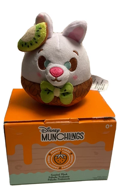 Disney Munchlings Fruity Finds White Rabbit Fruit Granola Parfait Scented Plush
