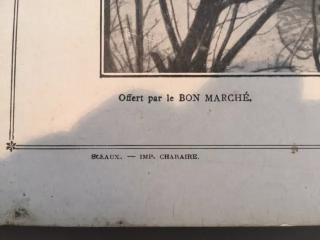 Lot Au Bon Marché Maison Boucicaut Inondations de Janvier 1910 cartons 8 photo 3